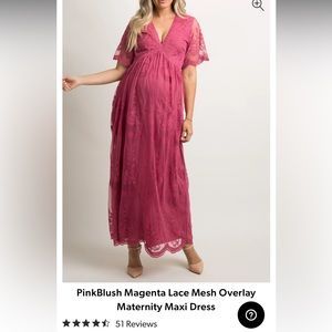 Pinkblush maternity dress